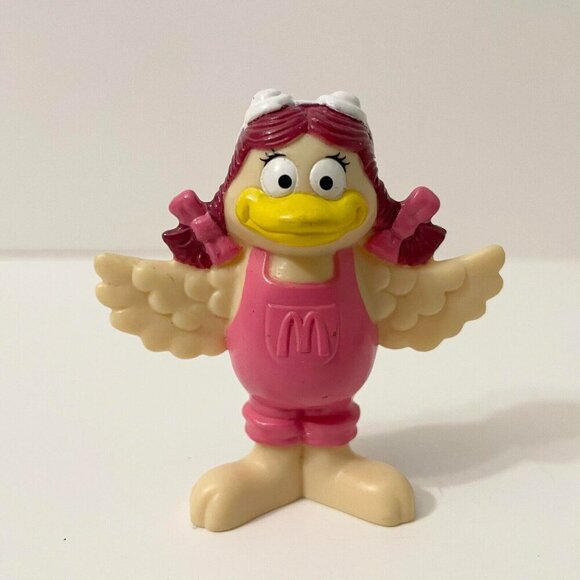Vintage 90s McDonalds Happy Meal Birdie and Hamburglar 3 Inch Tall Figure Toy - Picture 2 of 16